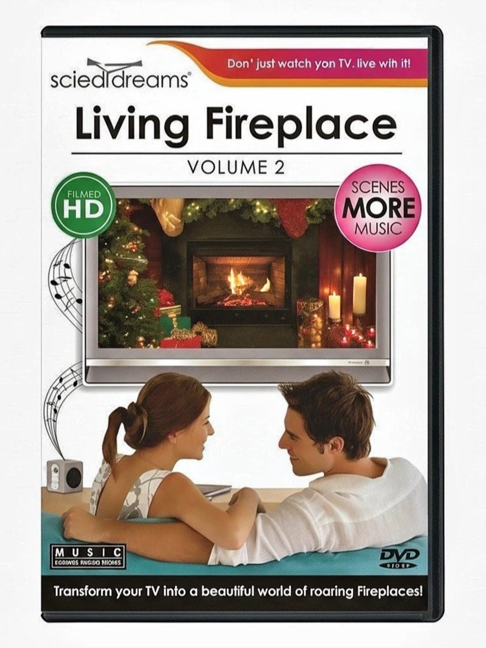 sciedreams Living Fireplace Volume 2 DVD